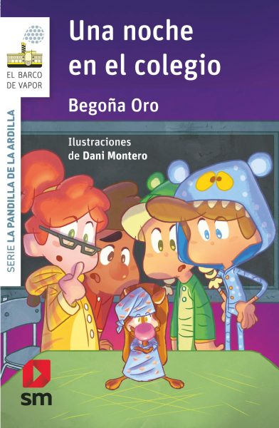 Una noche en el colegio, libro infantil