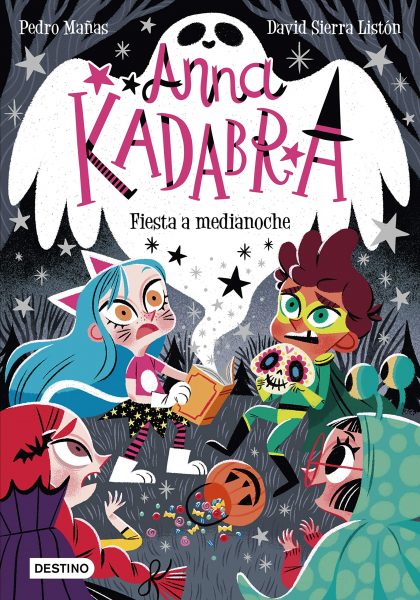 Anna Kadabra, Fiesta a medianoche, libro, cuento infantil, halloween cuento para niños