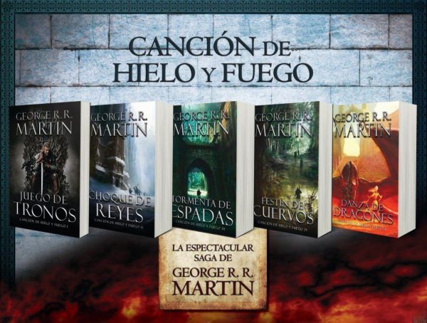 Saga libros de Juego de Tronos