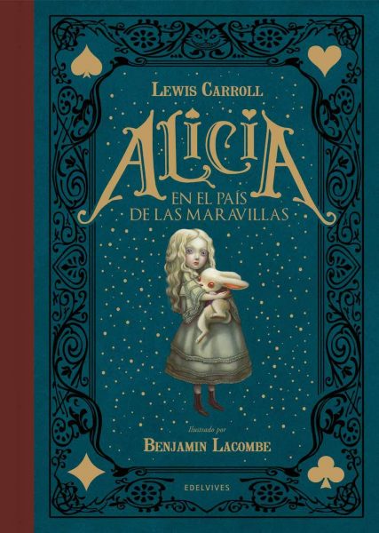 Libro ilustrado de Alicia en el país de las Maravillas