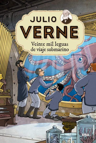 Veinte mil leguas de viaje submarino, libro de Julio Verne