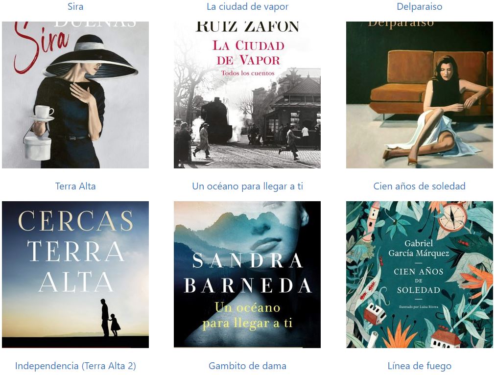 Mejores Novelas Contemporáneas del momento, Recomendadas