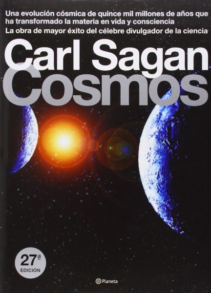 Libro Cosmos, de Carl Sagan, Portada, comprar online