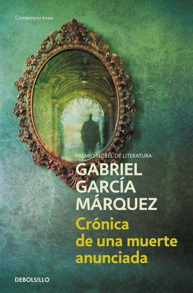 Crónica de una muerte anunciada, libro novela de Gabriel García Márquez, portada