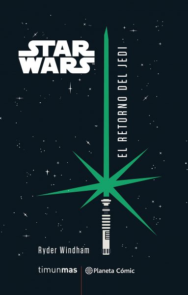 Star Wars El Retorno del Jedi, novela, portada