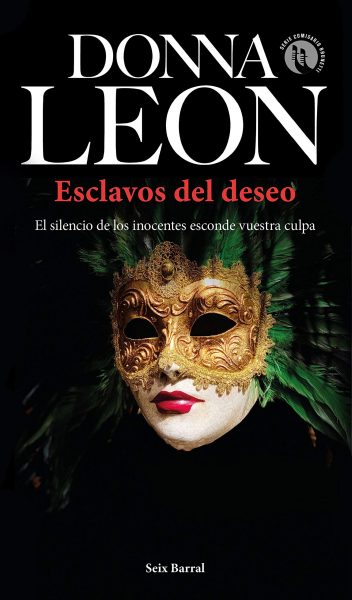 Esclavos del deseo, libro novela de Donna Leon