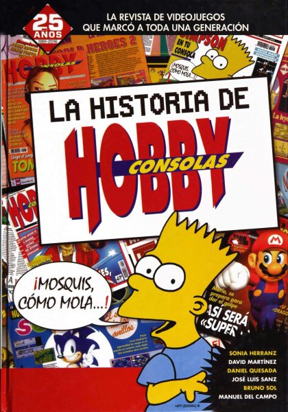 Libro de la historia de Hobby Consolas